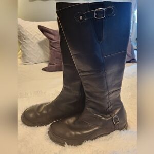 The North Face Camryn Leather Boots Sz 7.5 EUC